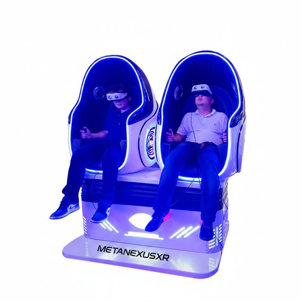 Top VR Double Egg Chair | Ultimate Immersive Gaming & Viewing Metanexus XR