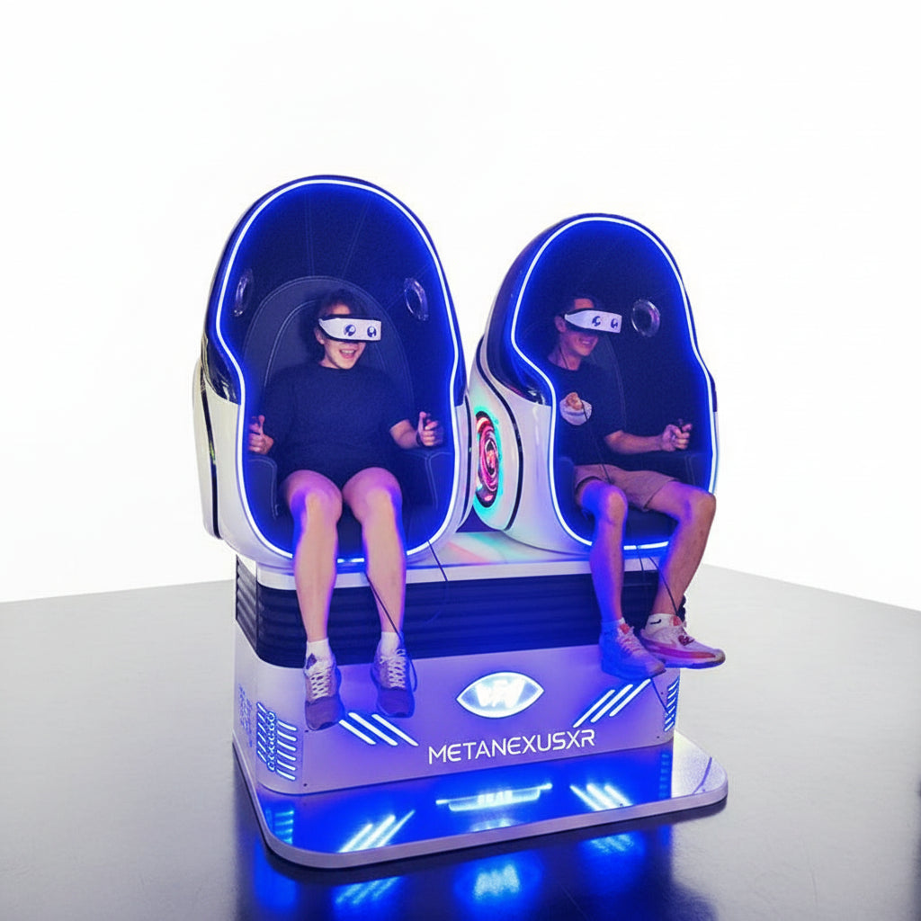 Top VR Double Egg Chair | Ultimate Immersive Gaming & Viewing Metanexus XR