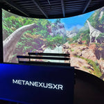 MetaNexusXR's futuristic glasses-free 3D orbital cinema ride, a next-gen immersive dark ride.