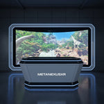 Experience MetaNexusXR's glasses-free 3D orbital cinema, a next-gen immersive dark ride for amusement parks.