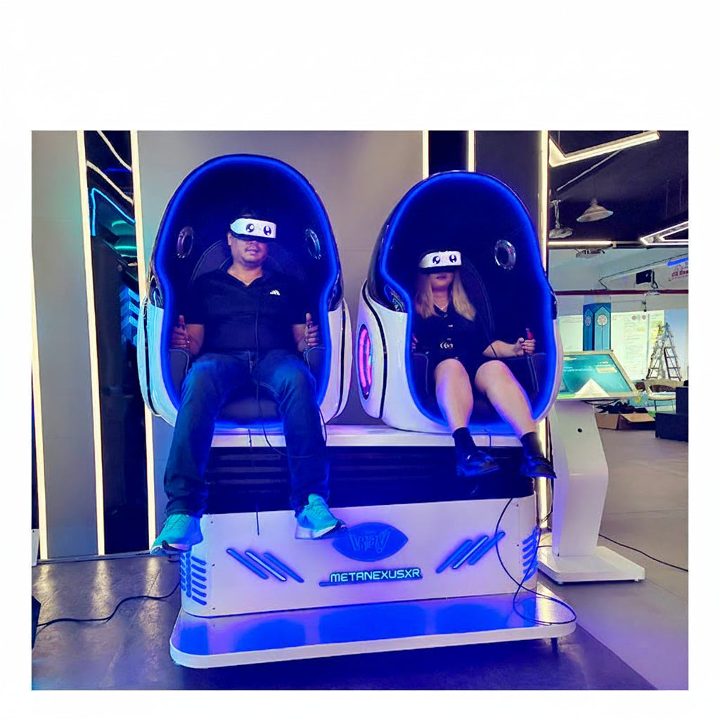 Top VR Double Egg Chair | Ultimate Immersive Gaming & Viewing Metanexus XR