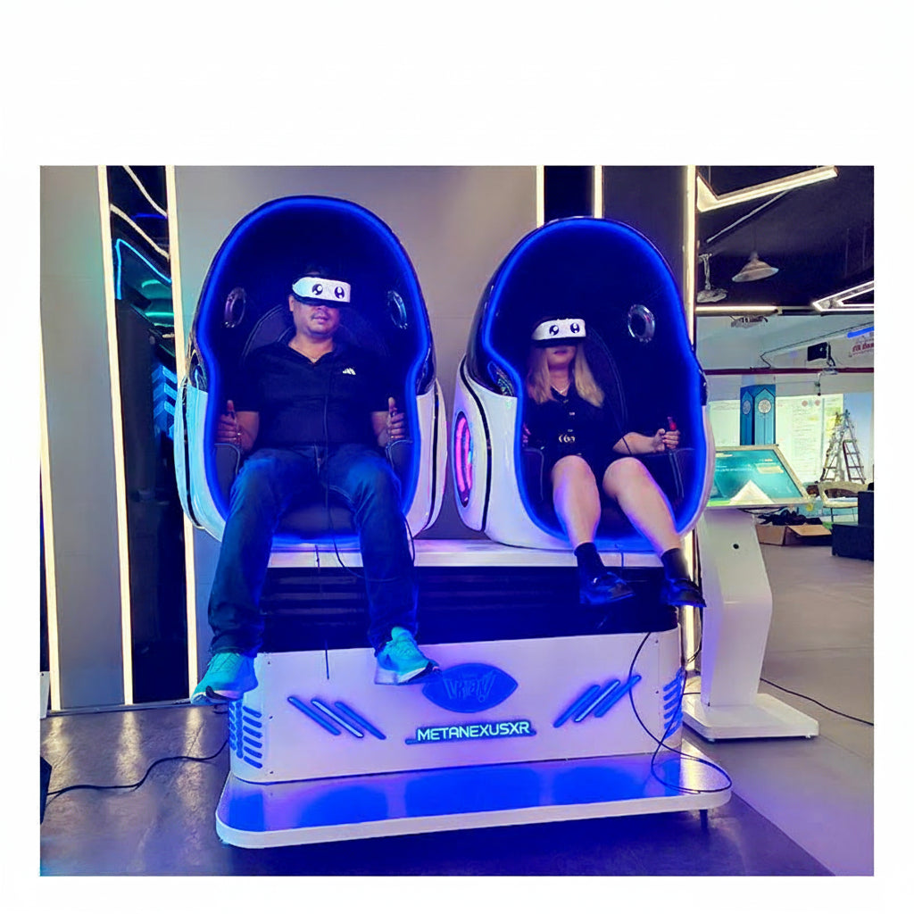 Top VR Double Egg Chair | Ultimate Immersive Gaming & Viewing Metanexus XR