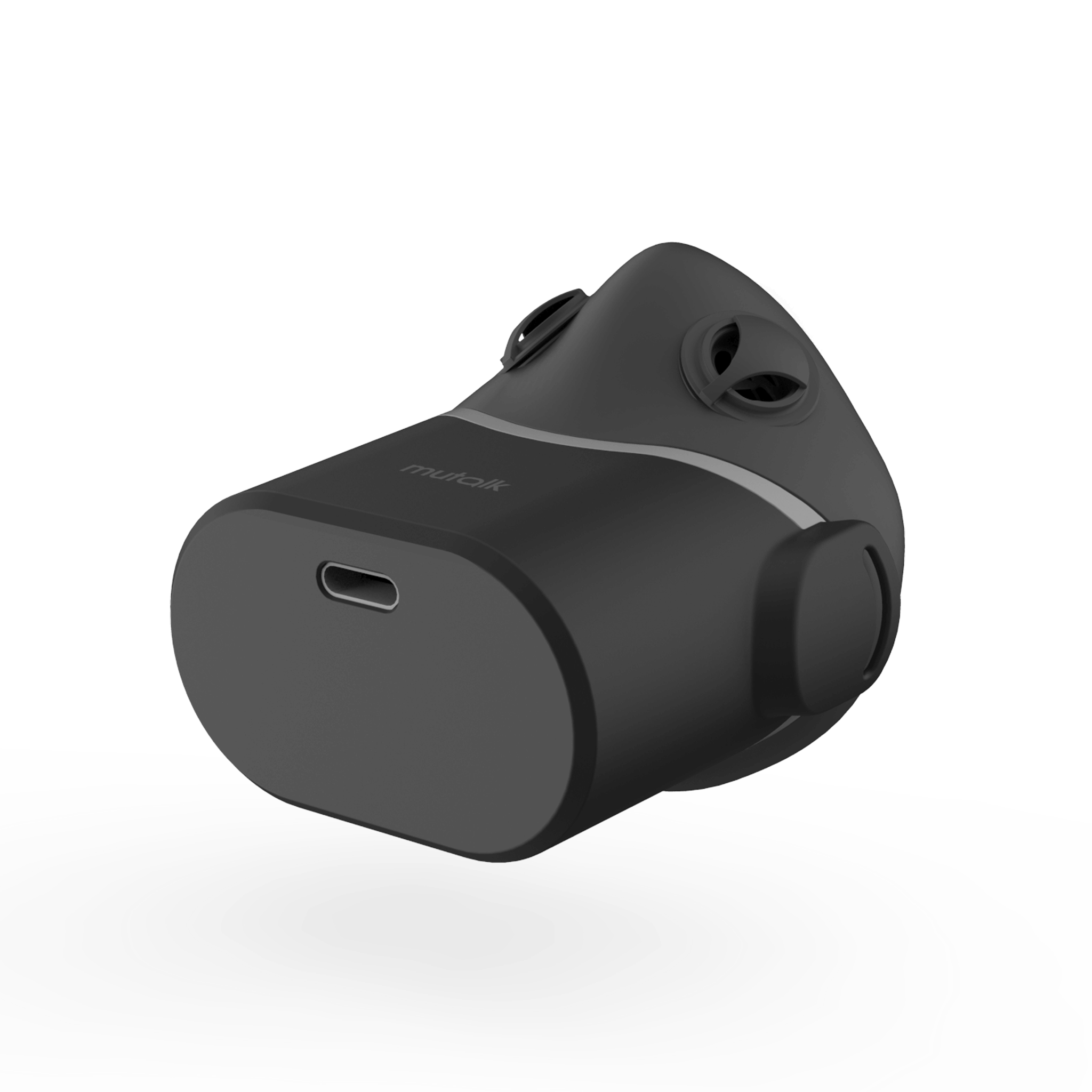 MetaNexusXR presents Mutalk 2: a compact, sound-muffling Bluetooth microphone for private XR communication. | MetaNexusXR