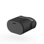 MetaNexusXR: mutalk 2, a sleek personal sound-absorbing device worn over the mouth for private speech. | MetaNexusXR