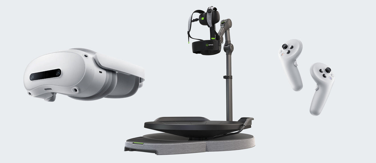 VR Treadmill – Complete Omnidirectional System with Headset and Controllers – vr treadmill – photo 3 of 10