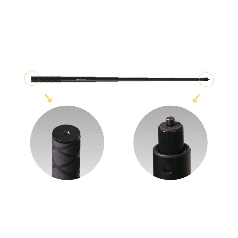 Invisible Selfie Stick – 120 cm Aluminium with 1/4" Thread – invisible selfie stick – photo 2 of 3