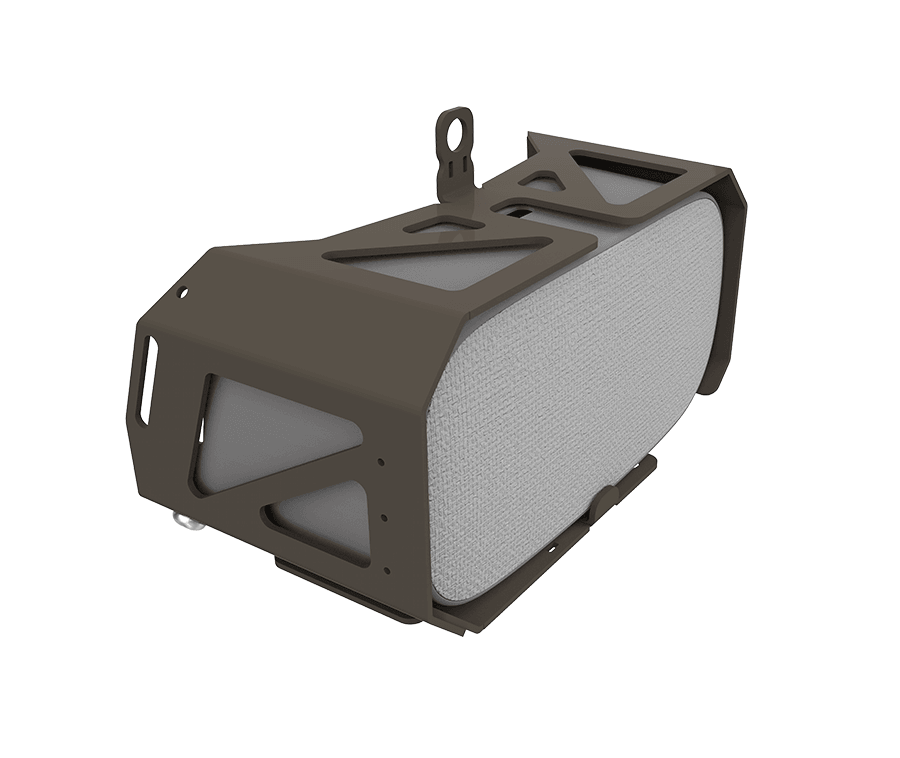 MetaNexusXR TitanSkinVR protective case snugly fitting a Pico G2 4K VR headset. | MetaNexusXR