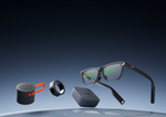 Smart Glasses Bundle – AI Display Glasses, Ring Controller, Speaker and Spare Battery – smart glasses bundle – photo 1 of 9