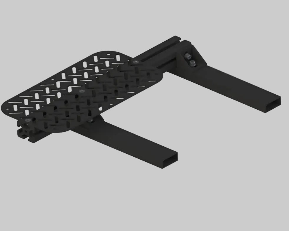 Side Mount for Sim Rig – Single Side Rail with Plate for Shifter or HOTAS – side mount sim rig – photo 1 of 3