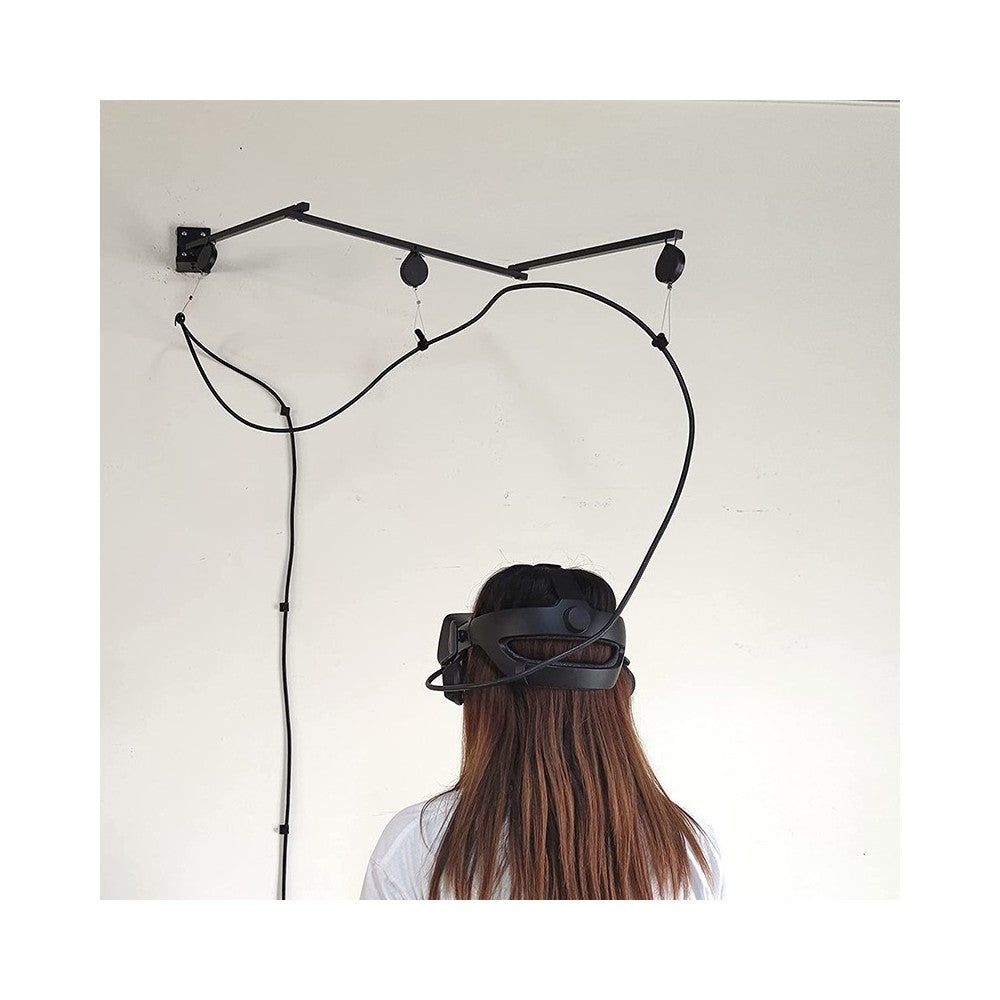 VR Cable Management Arm – Ceiling Swivel Boom with 3 Pulleys – vr cable management – photo 2 of 4