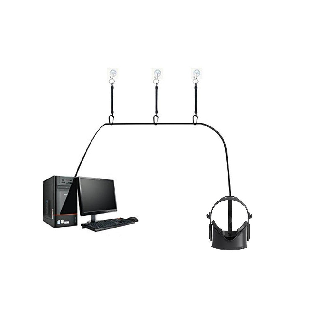 Rift Cable Pulley System – 6 Retractable Holders for Oculus Rift – rift cable pulley – photo 1 of 2