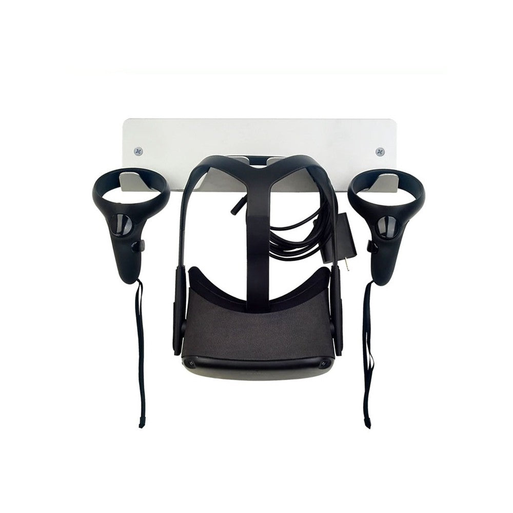 VR Headset Wall Mount – Aluminium Holder for Headset and Controllers – vr headset wall mount – photo 1 of 3
