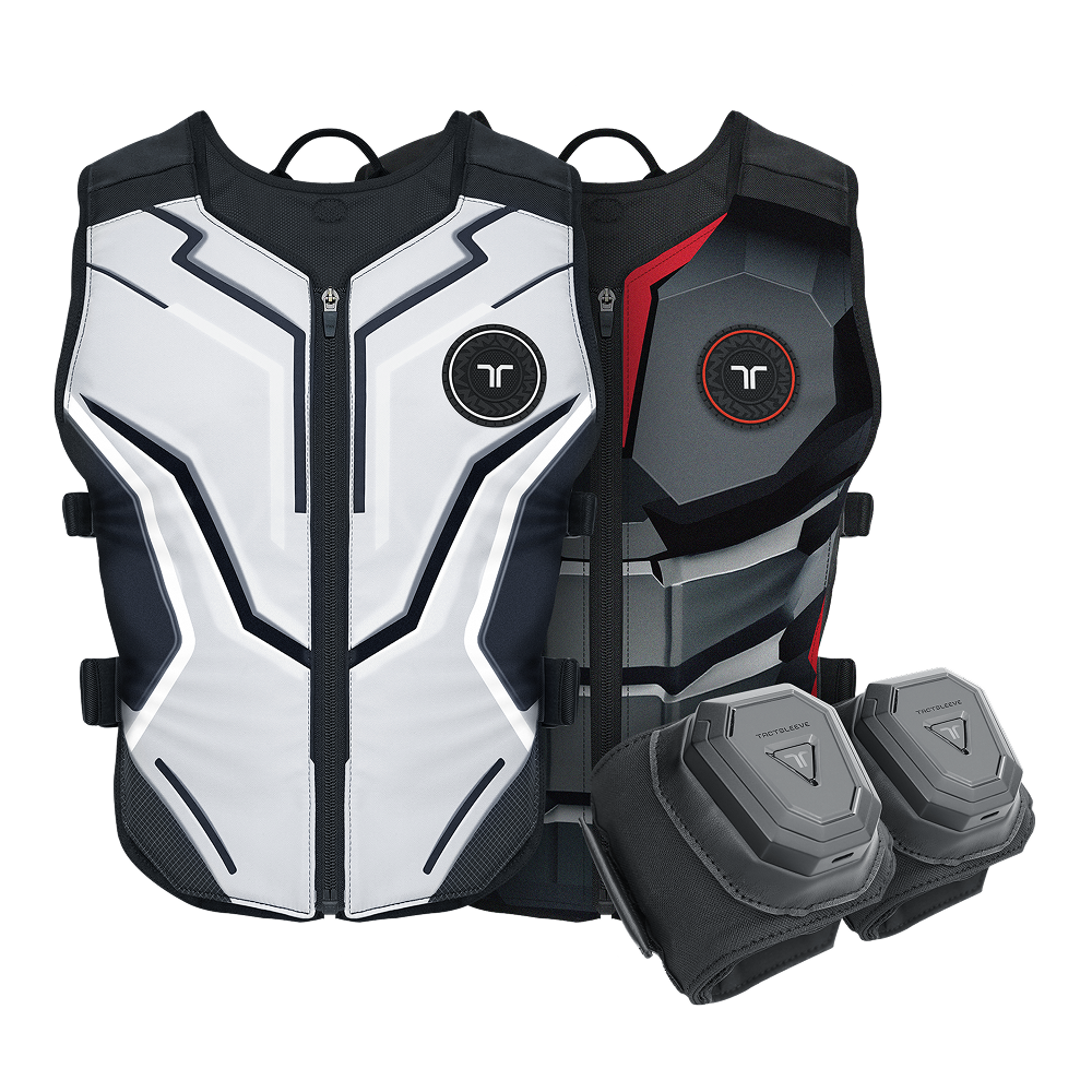 Haptic Vest Bundle – 16-Motor Lightweight Vest plus Arm Sleeves – haptic vest bundle – photo 1 of 7