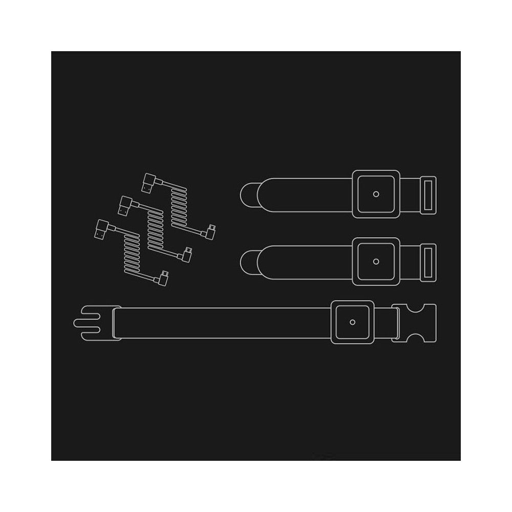 Powered Tracker Strap Set – Belt plus 2 Straps with Built-In Power Banks, +8 h – powered tracker strap – photo 3 of 8