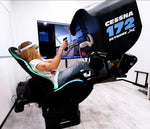MetaNexusXR's XR flight simulator demonstrating an aircraft's precise yaw control during maneuvers. | MetaNexusXR
