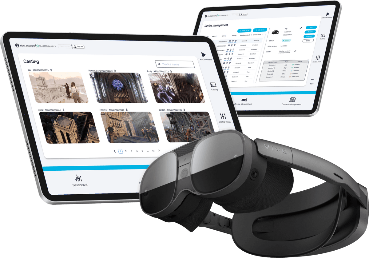 Control Multiple VR Headsets – Annual Tablet Licence for 20 Headsets – control multiple VR headsets licence, 20 headsets – photo 4 of 10
