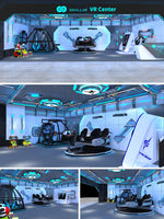 VR Center Package – Turnkey 50 m² with Spaceship, Arena, Dance and Kids Coin-Ops – vr center package – photo 1 of 6