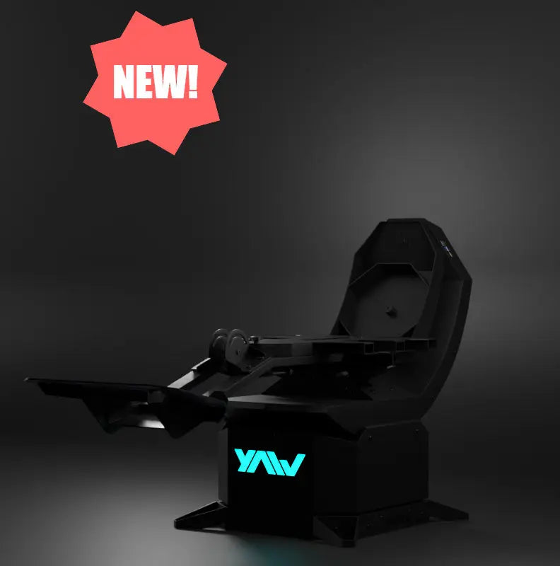 MetaNexusXR's Yaw3 motion simulator, a compact VR platform for immersive gaming and training. | MetaNexusXR